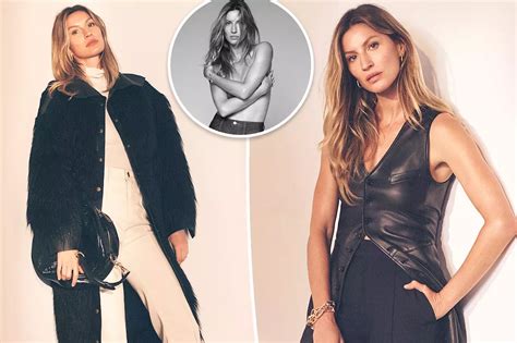 gisele playboy|Gisele Bundchen poses topless as she shows off her extreme .